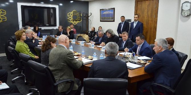 Vali Kamçı Avrupa Parlamentosu Bütçe Denetim Komisyonu Üyelerini Kabul Etti