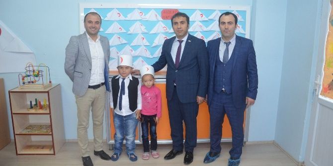 Fatsa’da Kızılay Ana Sınıfını Donattı