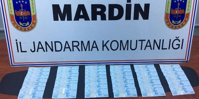 Mardin’de Sahte 4 Bin 100 Tl Ele Geçirildi