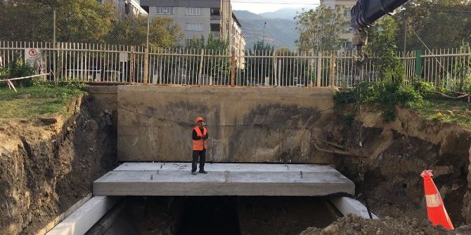 Tehlike Saçan Derenin Üzeri Kapatıldı