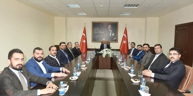 Çakacak, Bem-bir-sen Genel Başkan Yardımcısı Sevinç’i Ve Beraberindeki Heyetini Kabul Etti