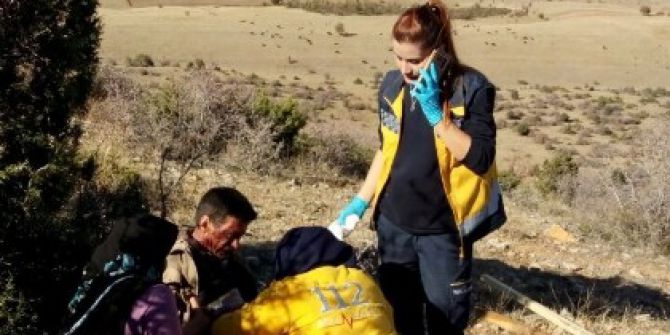 Hava Ambulansı, Kara Ambulansının Yerini ’Dumanla’ Buldu