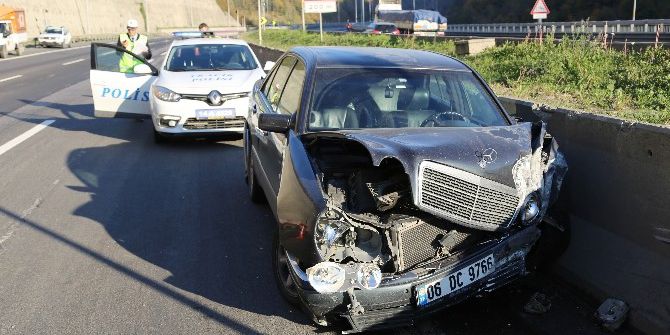 Bolu Dağı Tüneli Meydana Gelen Kazalar Nedeniyle Kapatıldı