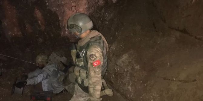 Nusaybin’den Suriye’ye Uzanan Tünel Bulundu