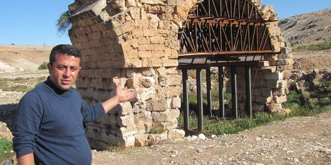 Tarihi Septimius Severus Köprüsünde Restorasyon Çalışması Başladı