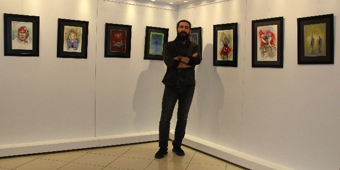 15 Temmuz Kahramanları Sergide Toplandı