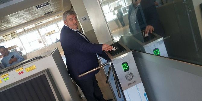 Kilis Adliyesinde Turnike Sistemi