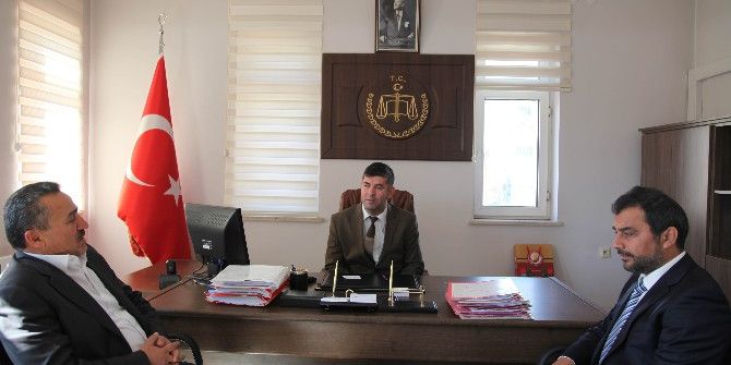 Başkan Tutal’dan Adliyeye Ziyaret