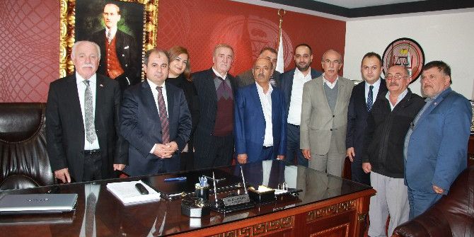 Mhp’ Den Malatya Baro Başkanına Ziyaret