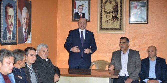 Başkan Ali Çetinbaş Eskigediz Beldesi’ni Ziyaret Etti