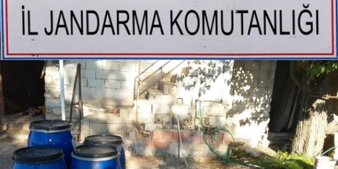 Denizli’de 735 Litre Kaçak Şarap Ele Geçirildi