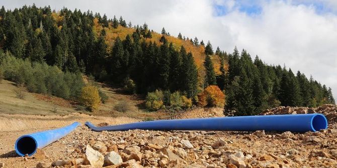 Topçam Suya Kavuşuyor