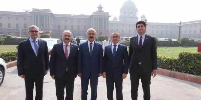 Turan, Kalkınma Bakanı Elvan’la Birlikte Hindistan’da