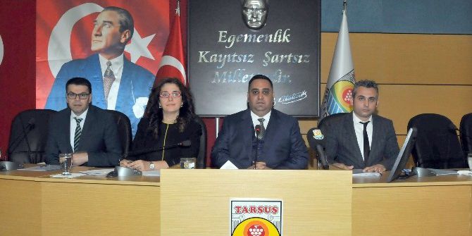 Tarsus Belediye Meclisi Kasım Ayı Toplantısını Yaptı