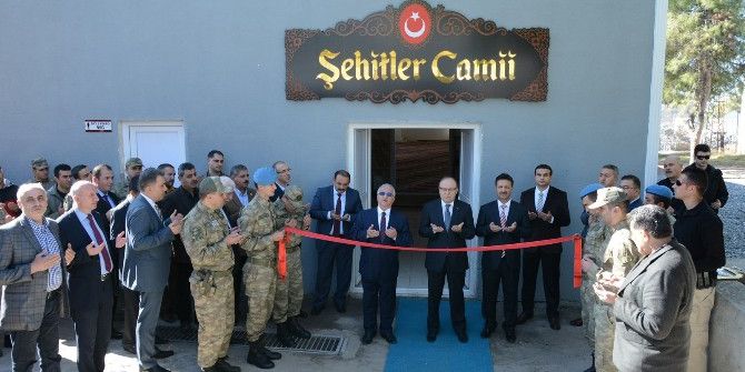Siirt’te ‘Şehitler Camii’ İbatede Açıldı