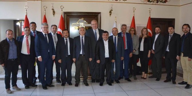 Hamm Belediye Başkanı Thomas Hunsteger Petermann, Vali Aziz Yıldırım’ı Ziyaret Etti