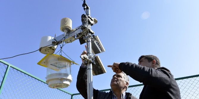 Büyükşehir Belediyesi, İlçelerde 12 Adet “Tarımsal Tahmin Ve Erken Uyarı Sistemi” Kurdu