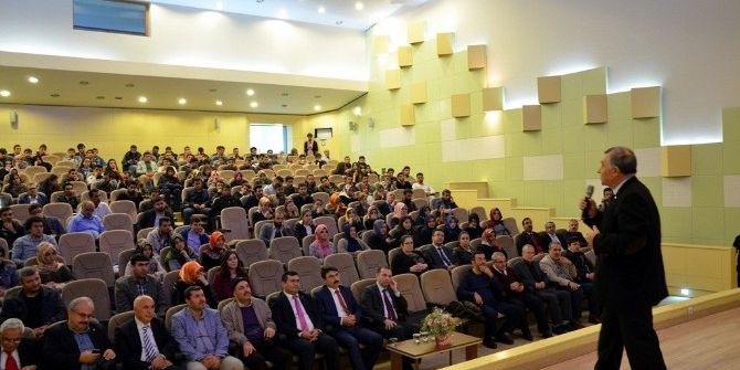 Harran Üniversitesinde ’’Kainatın Dili Matematik’’ Konferansı