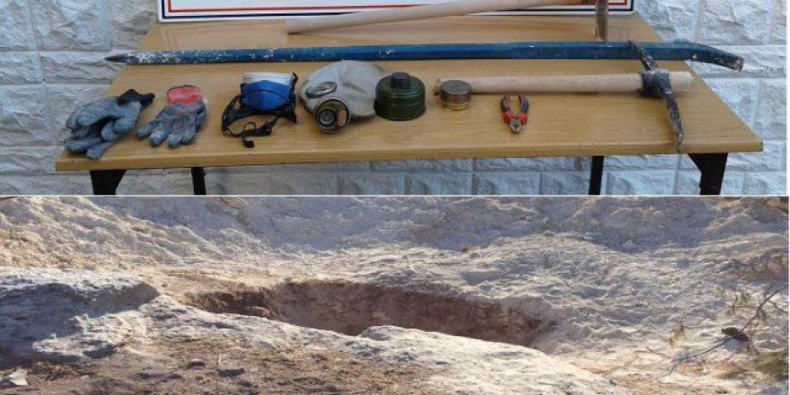 Mersin’de Kaçak Kazı Yapan 2 Kişi Suçüstü Yakalandı