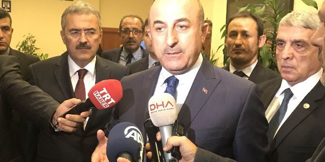Bakan Çavuşoğlu’ndan Tutuklamalara İlk Yorum