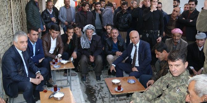 Vali Toprak’tan Esnaf Ve Vatandaşa Ziyaret