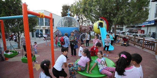 Nergiz Parkında Yüzler Gülüyor