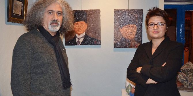 Çivilerle Kazılarak Yapılan Resimler Eskişehir’de Görücüye Çıktı