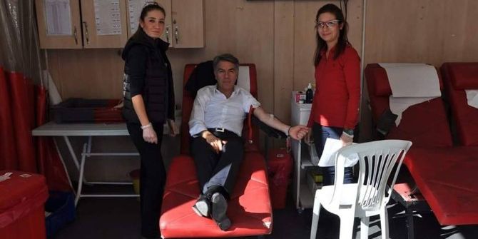 Başkan Gökhan Akel’den Kan Bağışı