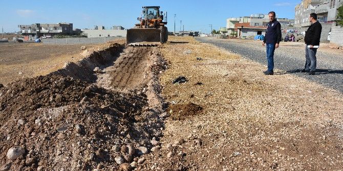 Nusaybin Belediyesi Yağış Öncesi Sokak Çalışmalarına Başladı
