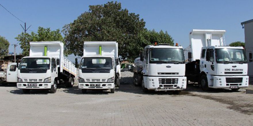 Söke Belediyesi Araç Parkını Güçlendirdi