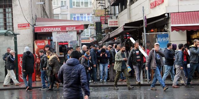 Şişli’de Hdp’li Gruba Müdahale