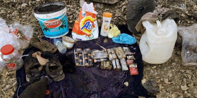 Batman’da Pkk’ya Ait 5 Barınak İmha Edildi