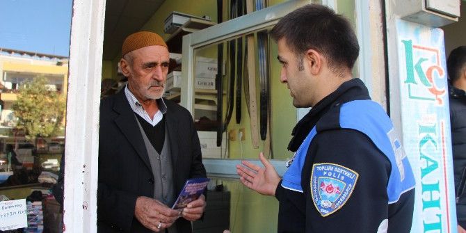 Polis, Esnafı Hırsızlığa Karşı Uyardı