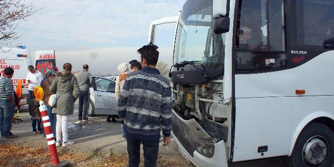 Başkent’te Trafik Kazası: 4 Yaralı