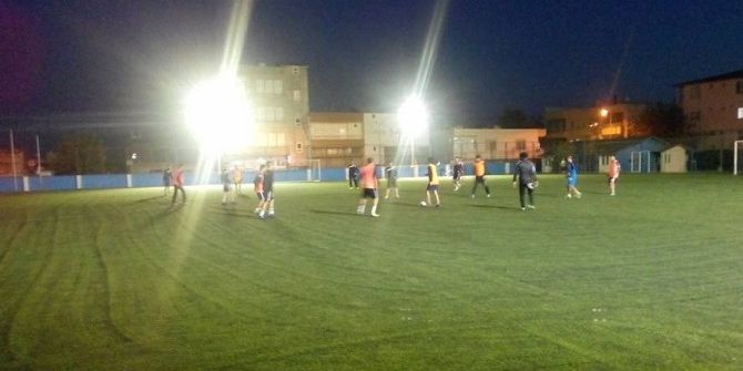 Kahta Atatürk Stadının Işıklandırması Tamamlandı