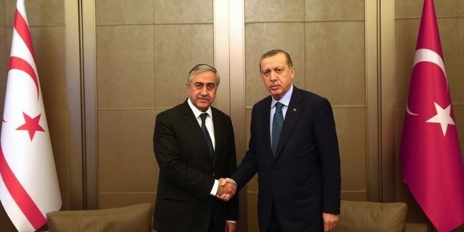 Cumhurbaşkanı Erdoğan, Kktc Cumhurbaşkanı Mustafa Akıncı İle Görüştü