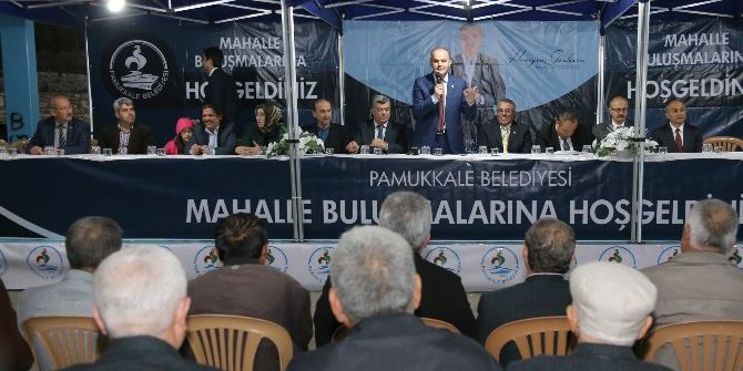 Başkan Gürlesin Mahalle Buluşmalarına Devam Ediyor