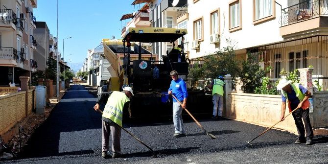 Karşıyaka Mahallesi’ne 25 Bin Ton Sıcak Asfalt