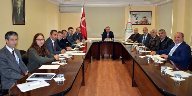 Bağcılığın Durumu Görüşüldü