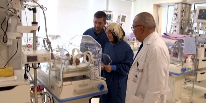 7 Aylık Doğan İkizler Sağlığına Kavuştu