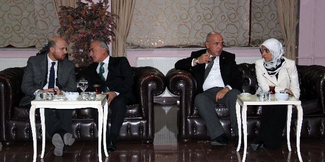 Bilal Erdoğan’dan Rektör Çomaklı’ya Taziye Ziyareti