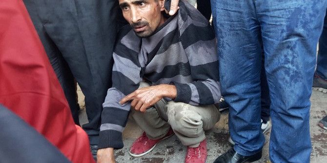 Hırsızlık Zanlısını Vatandaşlar Yakaladı