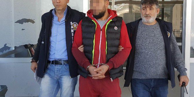 Bıçaklı Saldırgan Yakalandı