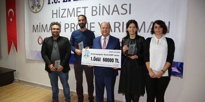 Efeler Belediyesi Yeni Hizmet Binası Proje Yarışması Ödül Töreni Yapıldı