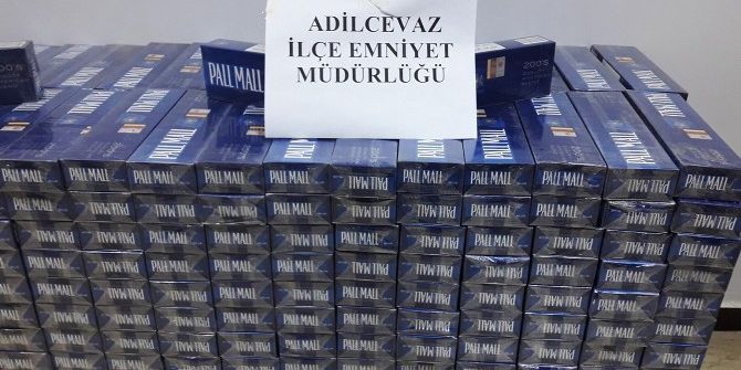 Bitlis’te 31 Bin 300 Paket Kaçak Sigara Ele Geçirildi