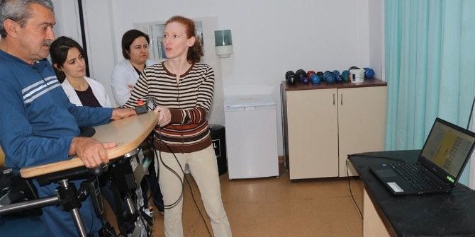 Beü’de Dinamik Duruş Ve Denge Egzersiz Cihazı Hizmete Girdi