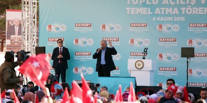 Başbakan Yıldırım: "Yeni Anayasa Ve Başkanlık Sistemiyle Bütün Şer Odaklarını Yok Edeceğiz"