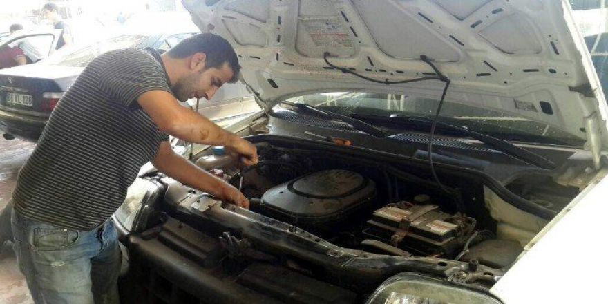 Bayram Sonrası Tamirhanelerde Araç Yoğunluğu