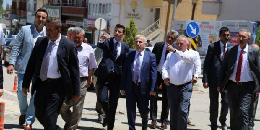 Vali Kamçı Yeşilhisar’da İncelemelerde Bulundu