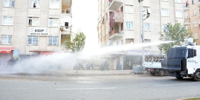 İzinsiz Eylem Yapmak İsteyen Hdp’li Gruba Müdahale